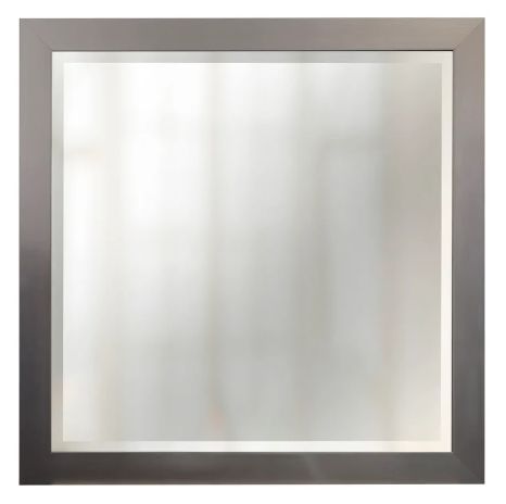 StyleCraft Gray/Clear Framed Mirror-0