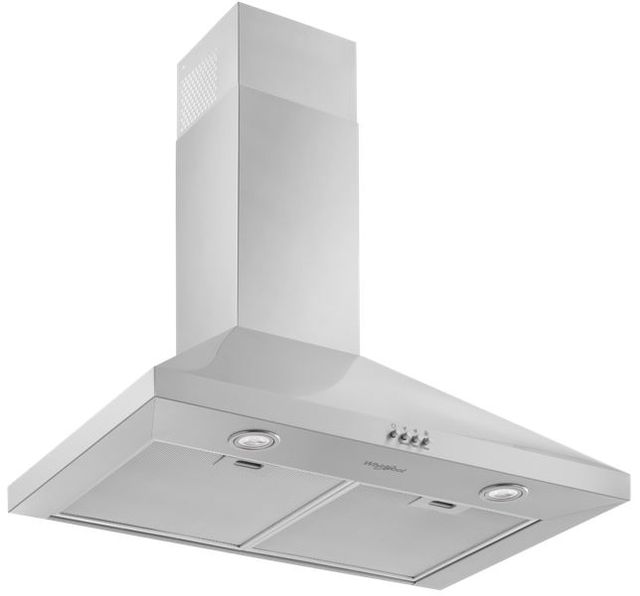 Whirlpool® 30" Stainless Steel Wall Mounted Range Hood-4