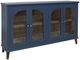 International Furniture Direct Genova Dark Blue Console-0