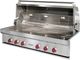 Wolf® 6-Burner Stainless Steel Built In Natural Gas Grill-0