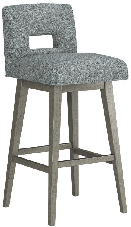 HH2 Home Uniquely Gray Bar Stool-0