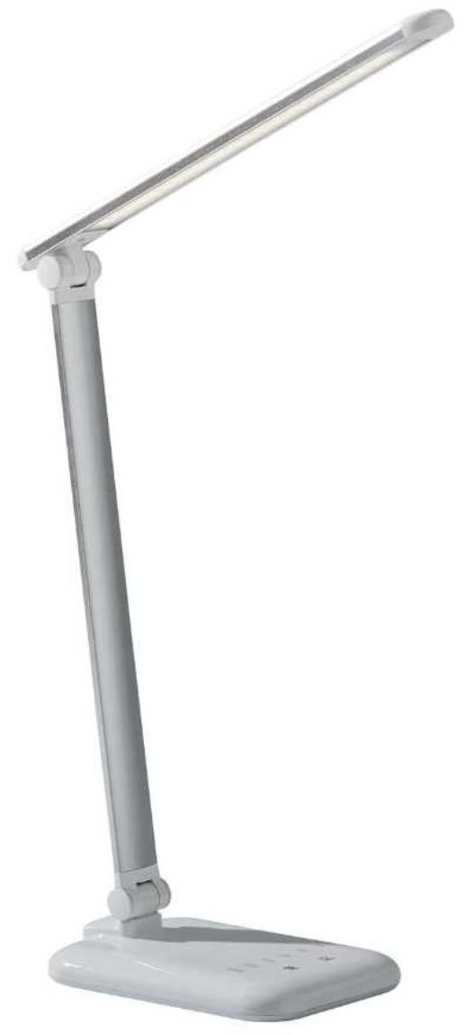 Adesso® Lennox Glossy White LED Desk Lamp-0