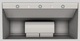 Vent-A-Hood® 48" Stainless Steel Wall Mounted Range Hood-3