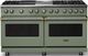 Viking® 5 Series 60" Eucalyptus Pro Style Dual Fuel (LP) Range with Brushed Brass Trim-0