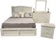 Vintage Furniture Jack and Jill Twin Panel Bed-3