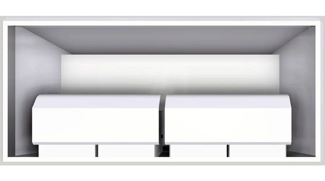 Vent-A-Hood® 54" White Wall Hood-2