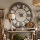 Uttermost® Ronan Rustic Bronze Large Wall Clock-2