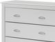 Titus Furniture White 4-Drawer Chest-1