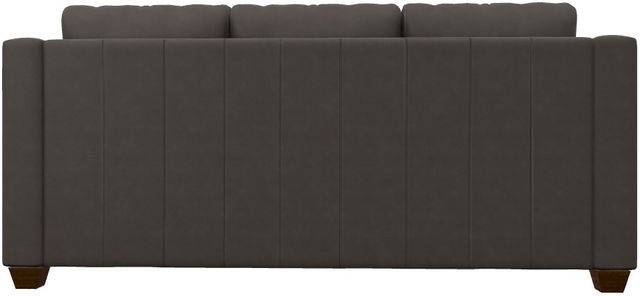 La-Z-Boy® Charlie Greystone Leather Queen Sleep Sofa-4