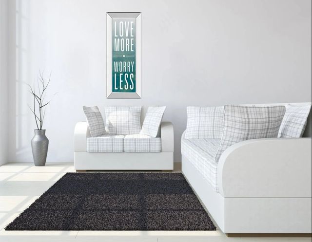 Classy Art Love by Sd Studios Mirror Framed Wall Art-2