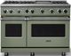 Viking® 7 Series 48" Eucalyptus Pro Style Gas Range with Griddle-2