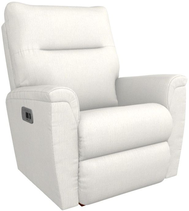 La-Z-Boy® Norton Linen Power Rocking Recliner with Headrest and Lumbar-0