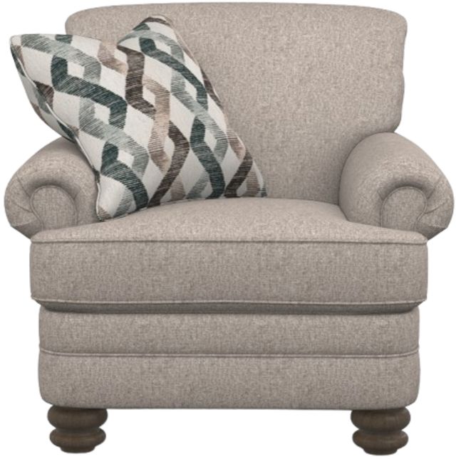 Flexsteel® Bay Bridge Silver Overcast Chair-1
