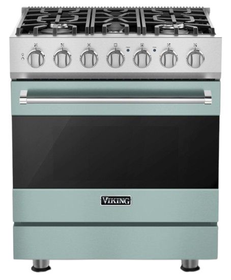 Viking® 3 Series 30" Splash Pro Style Natural Gas Range-0