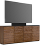 Salamander Designs® Chameleon Denver Medium Walnut Low Profile 347M AV Cabinet-0