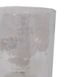 A & B Home Glossy White Candle Holder-1