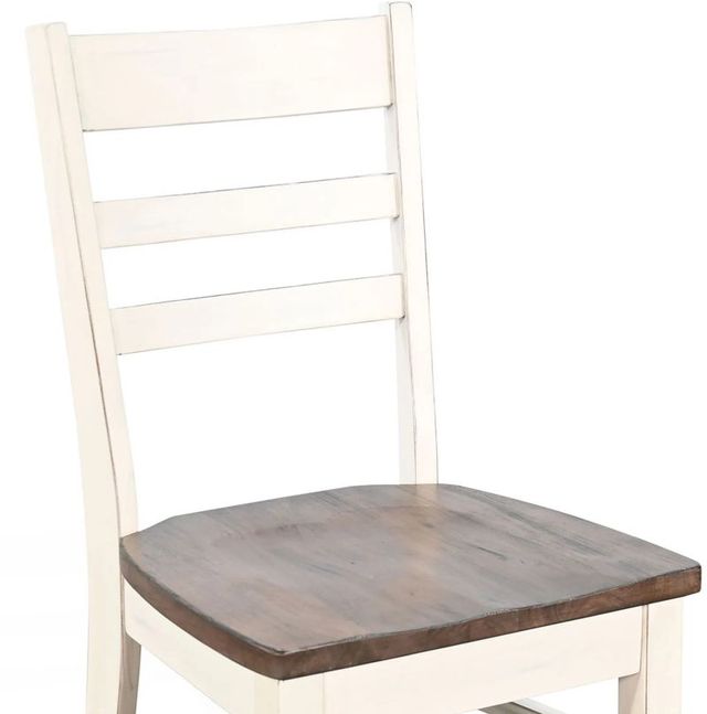 Sunny Designs™ Pasadena Buckskin/Marble White Ladderback Chair-2