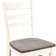 Sunny Designs™ Pasadena Buckskin/Marble White Ladderback Chair-4