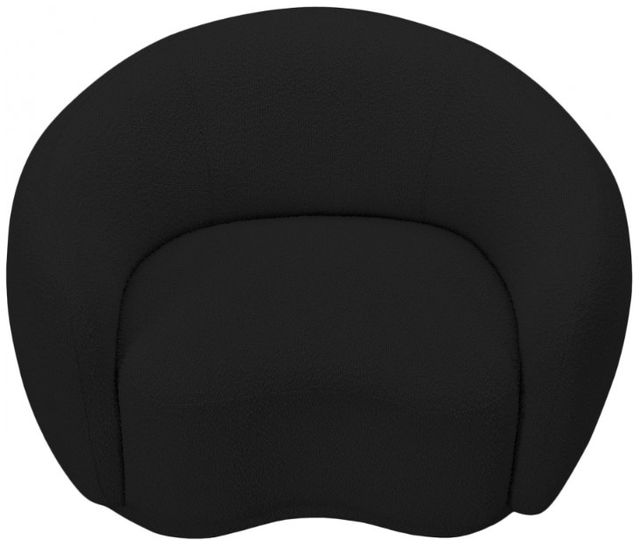Meridian Furniture Hyde Black Boucle Chair-3