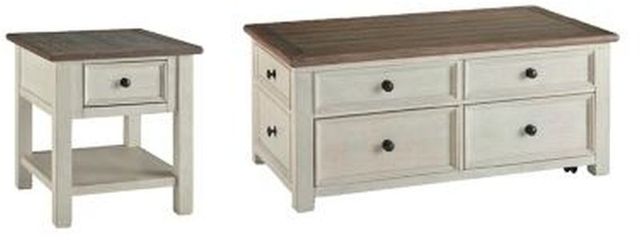 Signature Design by Ashley® Bolanburg 2-Piece Two-tone Coffee Table Set-0