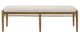 Martin Furniture Lachlan Beige/Warm Sienna Brown Dining Bench-1