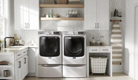 Maytag® 15.5" White Laundry Pedestal with Storage-7