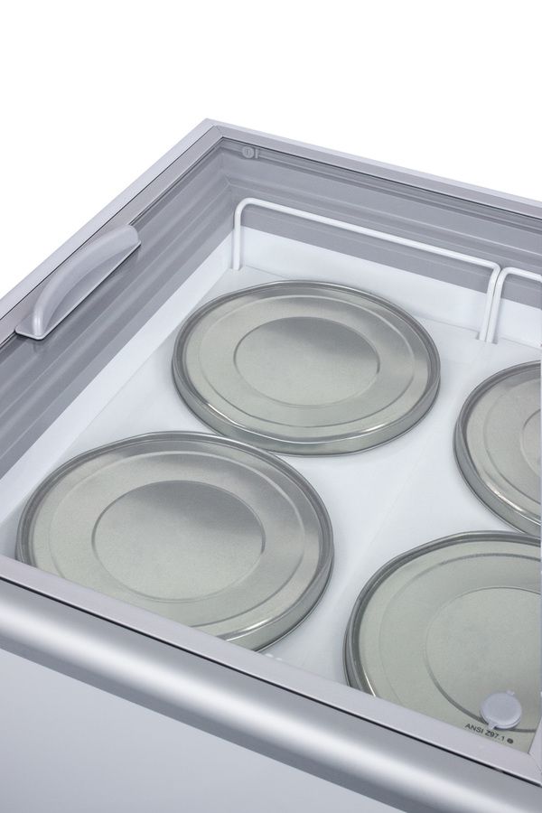 Summit® Commercial 43" 11.7 Cu. Ft. White Dipping Cabinet-2