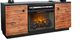 Sunny Designs™ Alpine Gray/Tobacco Leaf TV Console with Fireplace Option-0