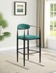 Coaster® Tina 2-Piece Black/Green Upholstered Bar Stool Set-1