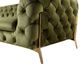 VIG Furniture Divani Casa Sheila Green Loveseat-2