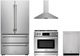Thor Kitchen® 4 Piece Stainless Steel Gas Kitchen Package-0