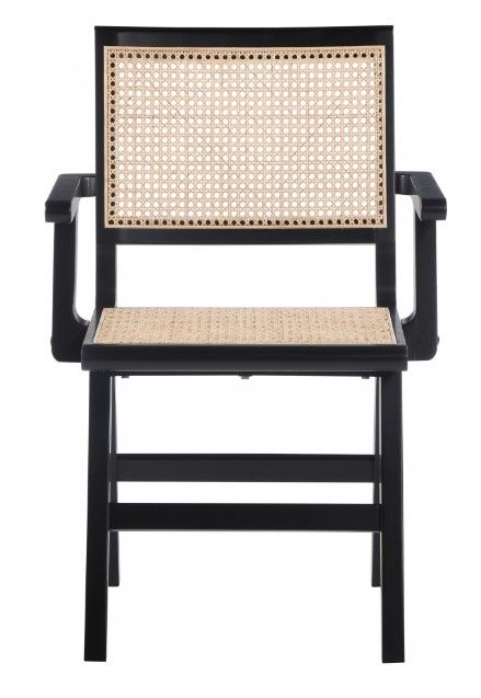 Meridian Furniture Preston Black Dining Arm Chair-1