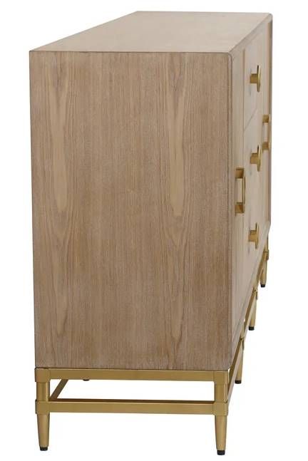 Stylecraft Augusta Weathered Oak Credenza -1