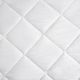 Olliix by Clean Spaces Allergen Barrier White Full Anti-Microbial Mattress Pad-1