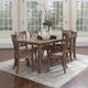 Archbold Furniture Sophia Sandstone Dining Table-1