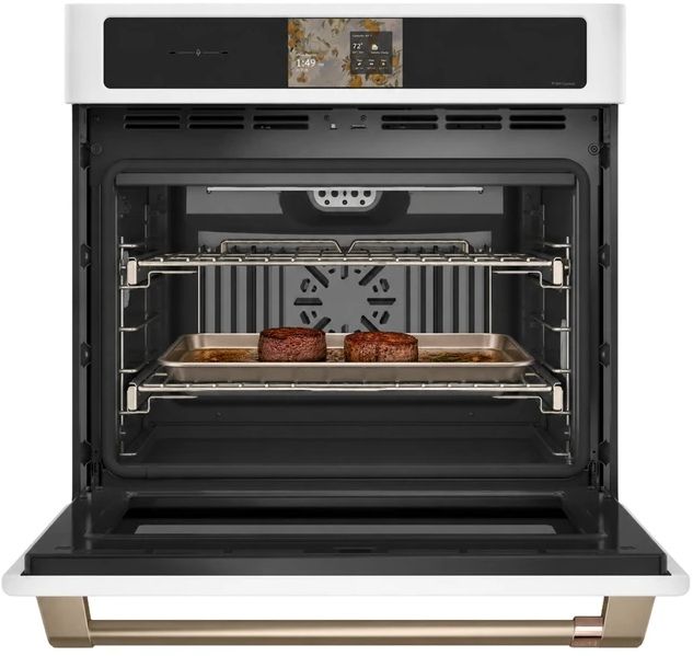 Café™ Professional Series 30” Matte White Smart Single Electric Wall Oven with Convection-2
