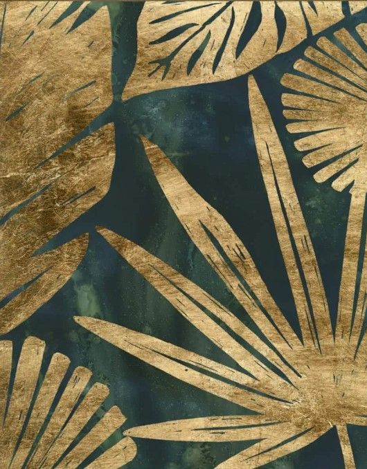 Classy Art Emerald Jungle I by June Erica Vess Wall Art-1