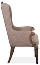 Magnussen Home® Durango Willadeene Brown Upholstered Host Arm Chair-3