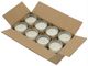 A & B Home White Ivory Scented Soy Wax Votive Candle-2