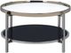 Elements International Edith 2-Piece Gold/Slate Occasional Table Set-1