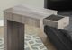 Monarch Specialties Inc. Dark Taupe Accent Table with Drawer -1