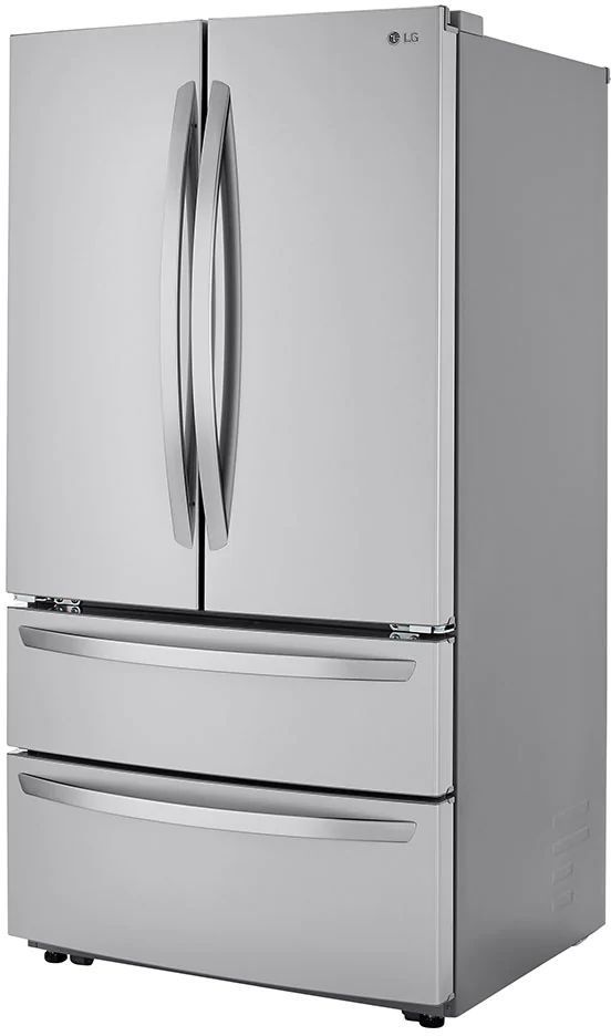 LG 36 in. 22.7 Cu. Ft. PrintProof™ Stainless Steel Counter Depth French Door Refrigerator-2