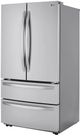 LG 36 in. 22.7 Cu. Ft. PrintProof™ Stainless Steel Counter Depth French Door Refrigerator-2