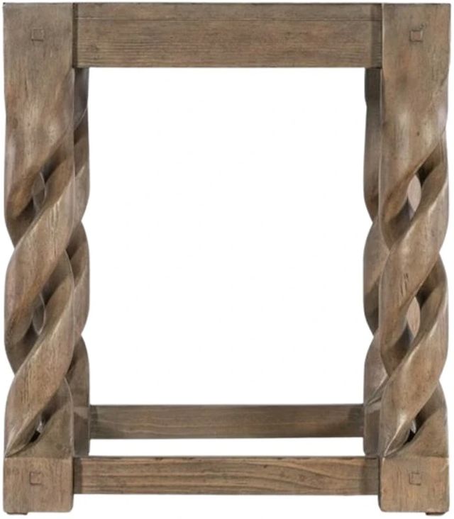 Hooker® Furniture Commerce and Market Jack O'bein Medium Wood End Table-2