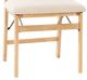 Powell® Beaux Beige/Natural Folding Chair-2