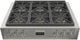 Fulgor Milano® Sofia 600 Series 36" Stainless Steel Pro Style Gas Rangetop-4