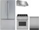 Thermador® 4 Piece Stainless Steel Gas Kitchen Package-0