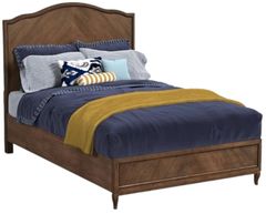 Flexsteel® Bellevue Whiskey Brown Queen Platform Bed