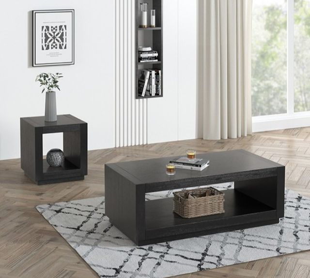 Furniture of America® Dothan Black End Table-1