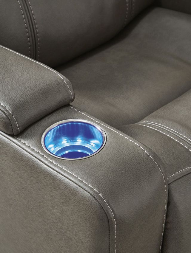 Signature Design by Ashley® Crenshaw Smoke Power Recliner-3